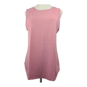 Zyia Active pink cut out  tank top, sz M (PTP 18.5 in)
